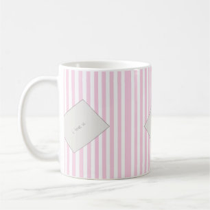 Coquette Kärlek Brev-meddelande Kaffemugg