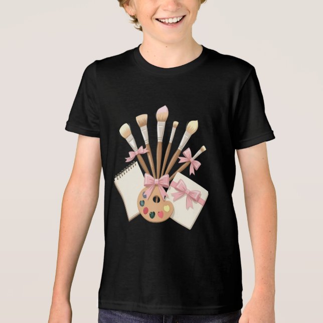 Coquette konst klubb t shirt (Framsida)
