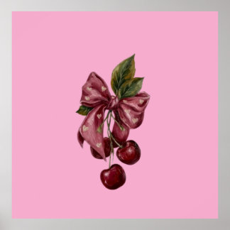 Coquette Körsbåge Canvas Väggkonst