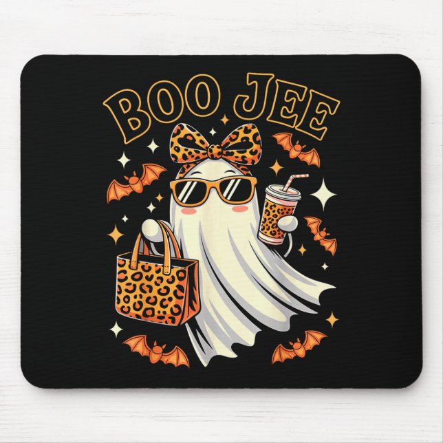 Coquette Leopard Ghost Coffee Boo Jee Halloween Bo Musmatta (Framsidan)