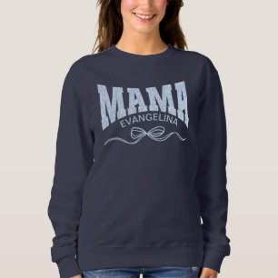 Coquette MAMMA Personlig Blue Toile T Shirt
