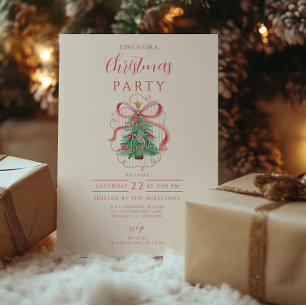 Coquette Merry & Bright Jul Inbjudningar