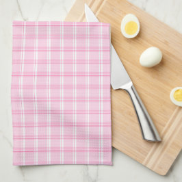 Coquette Mjuk Rosa Gingham Kökshandduk