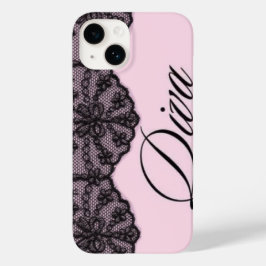Coquette Monogram Spets