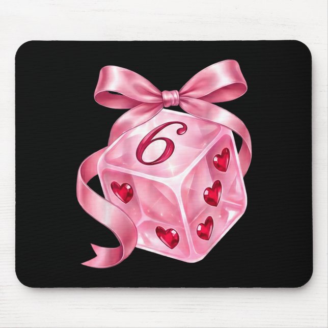 Coquette Nk Dice Bow Hearts 6 7 Preppy Valentine Y Musmatta (Framsidan)