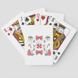 Coquette Nurse Bow Anpassningsbar Nurse Julafton j Casinokort