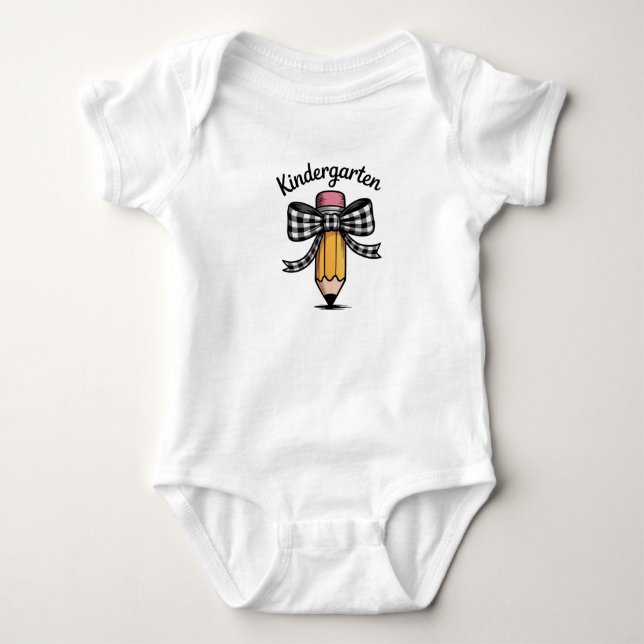Coquette Pennbåge Förskolelärare Skola T Shirt (Framsida)
