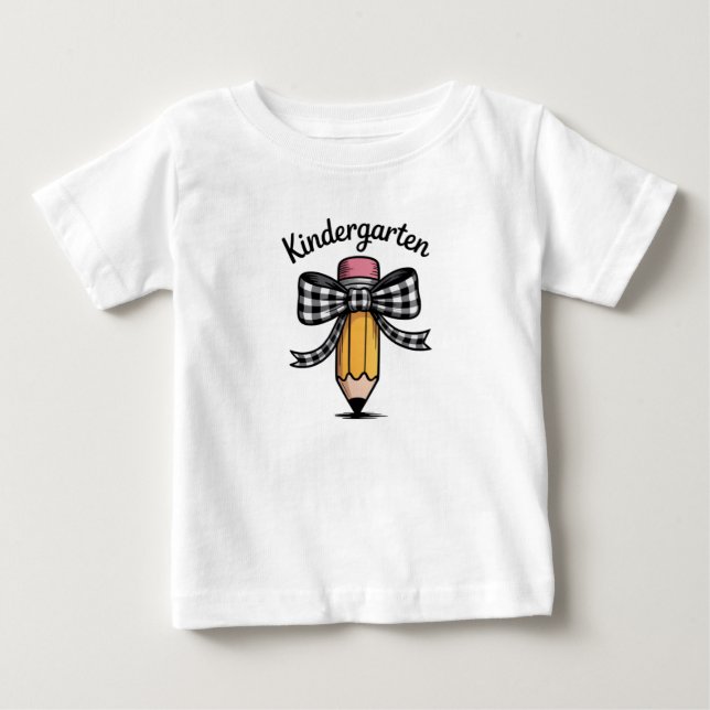 Coquette Pennbåge Förskollärare Skola T Shirt (Framsida)