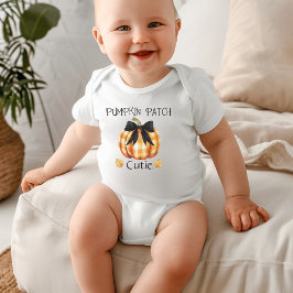 Coquette Pumpkin Patch Cutie Baby Bodysuit,  T Shirt