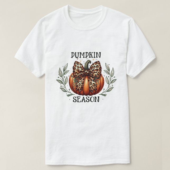 Coquette Pumpkin T Shirt (Design framsida)