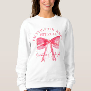 Coquette Rosa Båge Systerparty  T Shirt