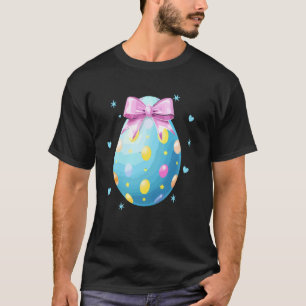 Coquette Rosa Blommig Båge Coquette Påskharen Chr T Shirt