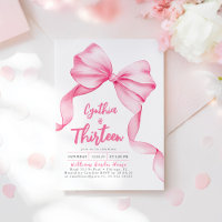 Coquette Rosa Bow Birthday