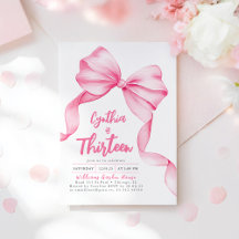 Coquette Rosa Bow Birthday