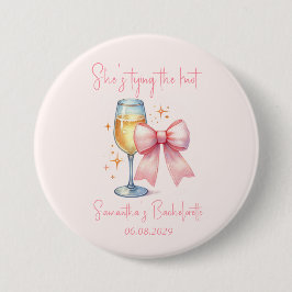 Coquette Rosa Bow Möhippa Knapp