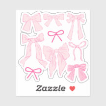 Coquette Rosa Bows Romantic