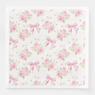 Coquette Rosa Cottage Ro Pappersservett