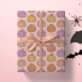 Coquette Rosa Halloween Flicka Pumpa Preppy Presentpapper
