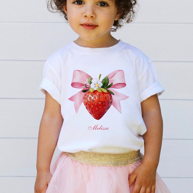 Coquette Rosa Jordgubbe T Shirt (Skapare uppladdad)