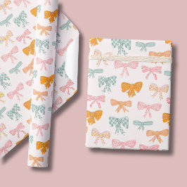 Coquette rosa pastel box presentpapper