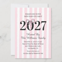 Coquette Rosa Randig NYE-fest 2027