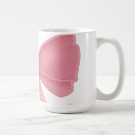 Coquette Rosa Slinga och Körsbär Estetisk Collage Kaffemugg