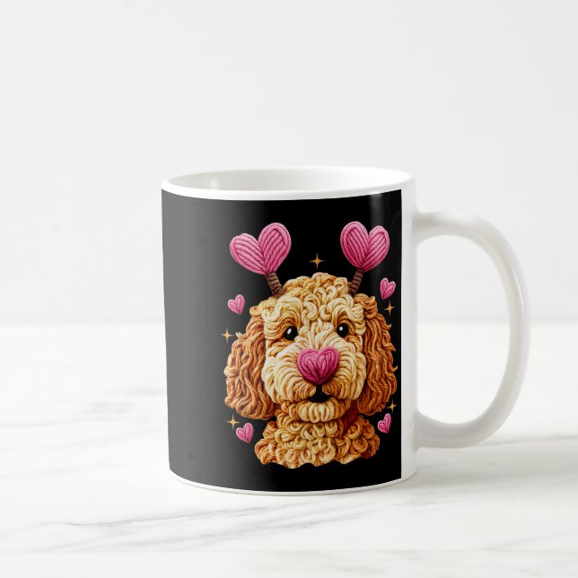 Coquette Shamrock,patrick's Day Shamrock Meme 6 Fu Kaffemugg (Höger)