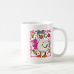 Coquette Silly Goose Teacher Back To School Preppy Kaffemugg<br><div class="desc">Coquette Silly Goose Teacher Back To School Preppy Teacher</div>