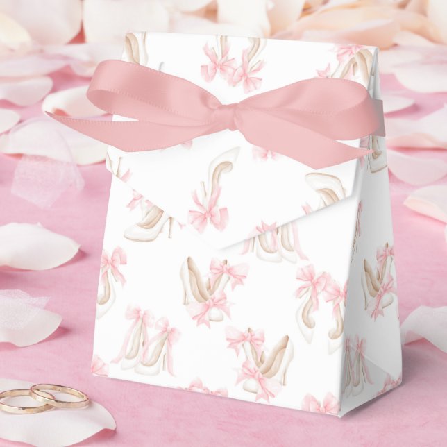 Coquette Skor Mönster  Presentaskar (Bröllop)