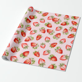 Coquette Strawberry Bow Presentpapper