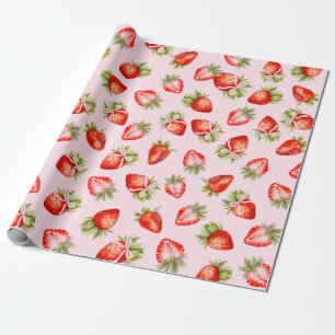 Coquette Strawberry Bow Presentpapper