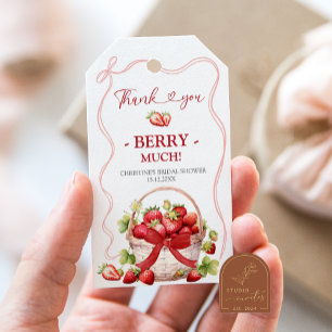 Coquette Tack för Berry Mycket Presentetikett
