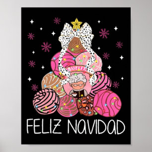 Coquette Tis Season Mexican Pan Dulce Christma Poster