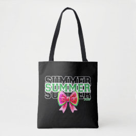 Coquette Watermelon Bow Sommar 2026 Varsity Tygkasse