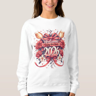 Coquette Welcome 2026 New Year Design T Shirt