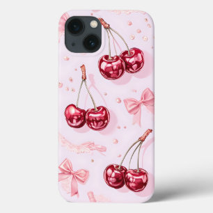 Coquette Whimsiques Cherries & Rosa Bows