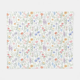 Coquette Wildflower Meadow  Fleecefilt