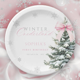 Coquette Winter Onederland First Birthday