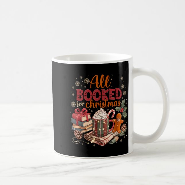 Coquette Xmas Book Lover, Santa Cocoa, All I Want  Kaffemugg (Höger)