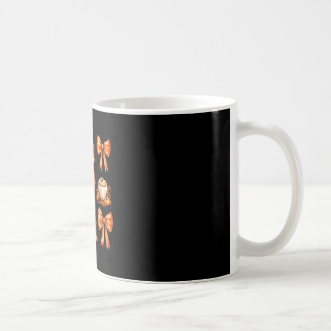 Coquettebåge pumpa kryddkaffe halloween kaffemugg (Höger)