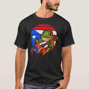 Coqui Frog Pay GuitarPuerto Rico Animal152 T Shirt