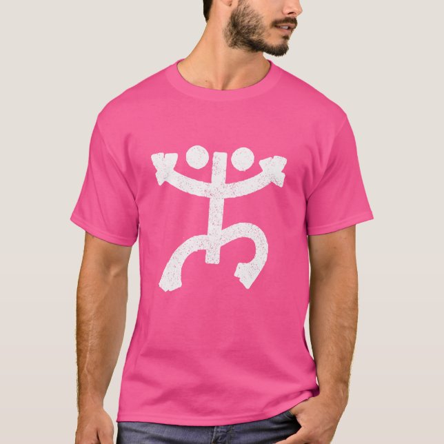 Coqui Frog Symbol Taino Puerto Rico Taina Boricua T Shirt (Framsida)