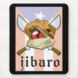 Coqui groda med den Puerto Rican flagga Musmatta