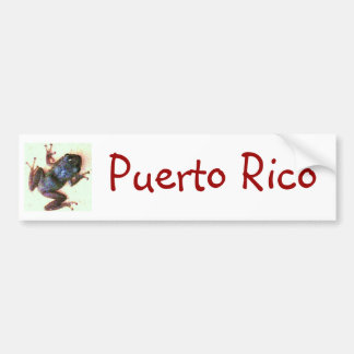 Coqui Puerto Rico bildekal
