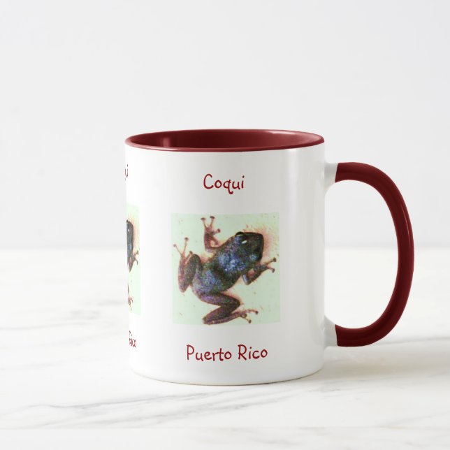 Coqui Puerto Rico mugg (Höger)