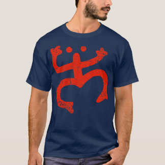 Coqui Puerto Rico röd design T Shirt