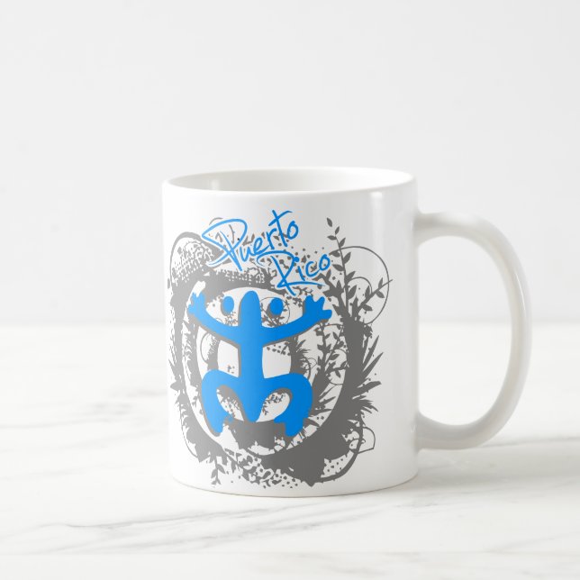 Coqui Taino Puerto Rico Kaffemugg (Höger)