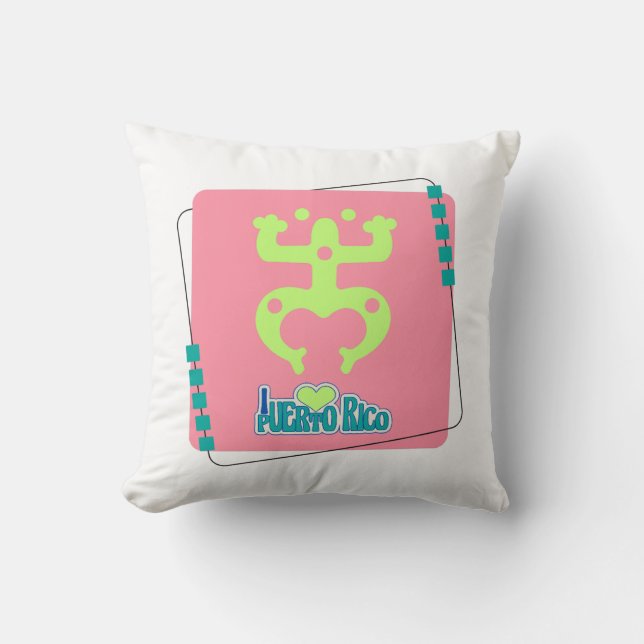 Coqui Taíno Puerto Rico Kudde (Framsida)