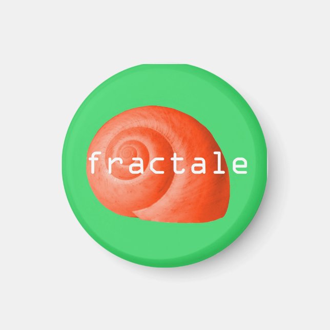 Coquillage. Fractale Magnet (Framsidan)