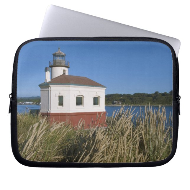 Coquille River fyr, Oregon, USA Laptop Fodral (Framsidan)